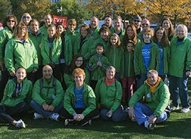 Canfield Team Walks to Find a Cure for Lung Cancer